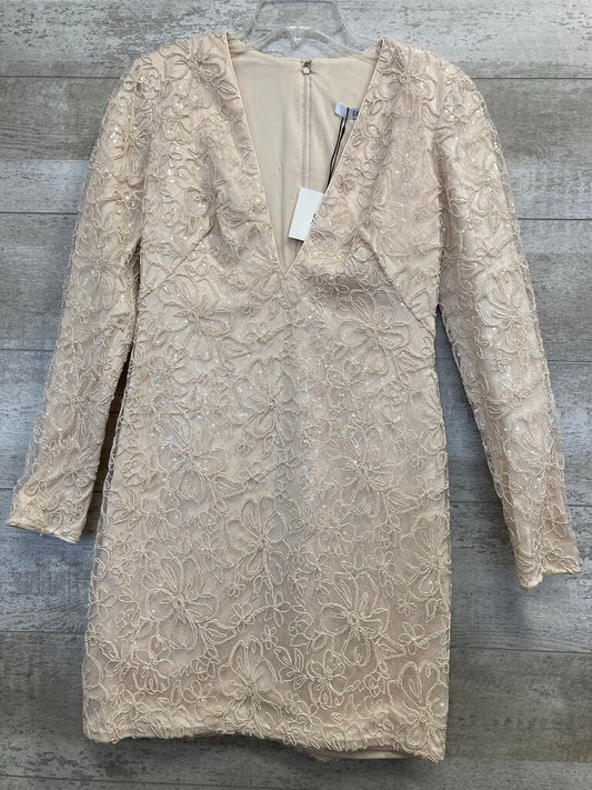 NWT Dress LS Sequin & Embroidered