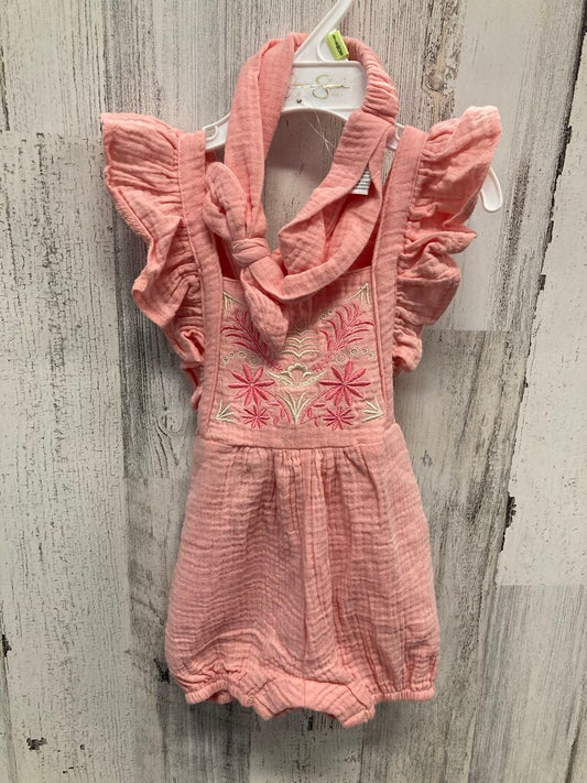 NWT 2PC Romper Ruffle w/Headband