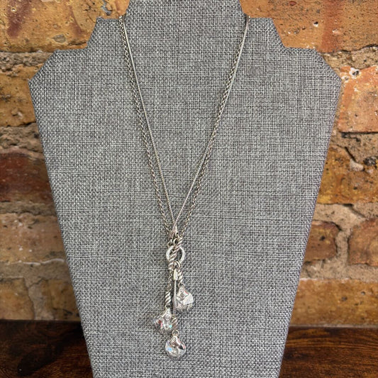 3 Heart Toggle Necklace