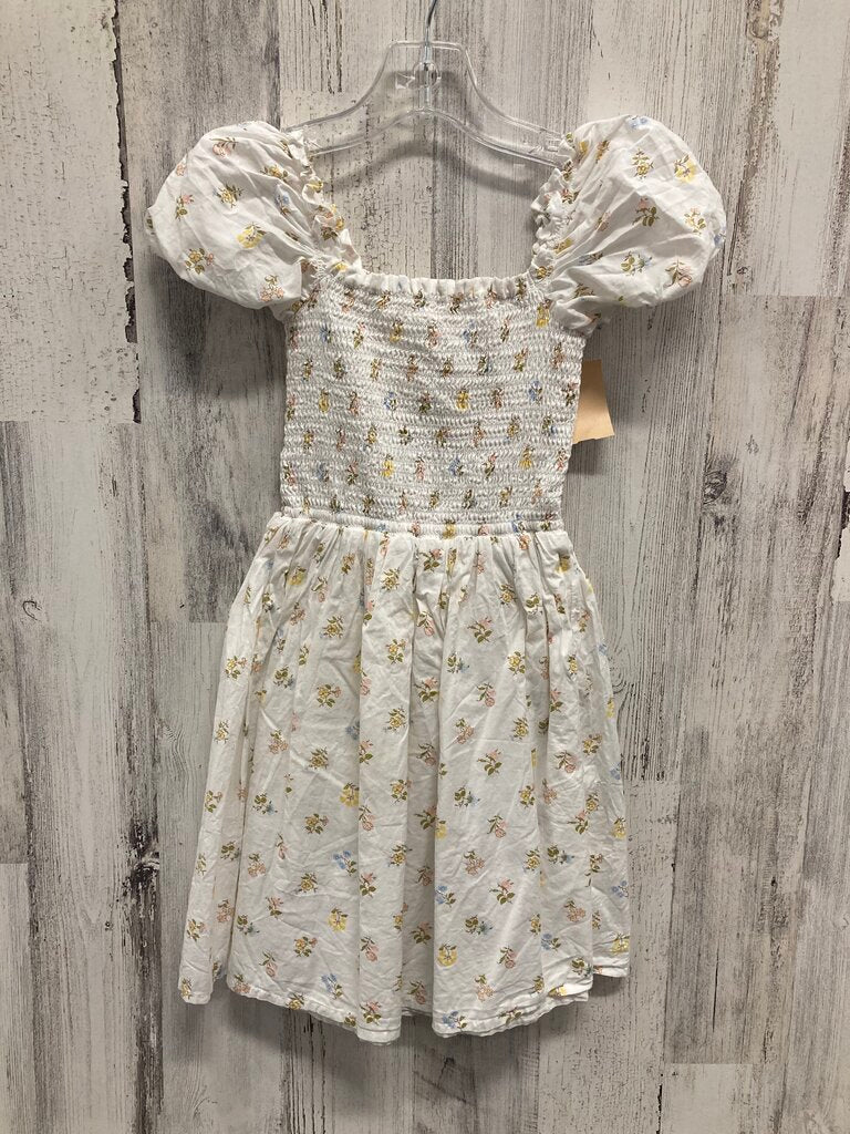 Dress SS Puff Slv Floral