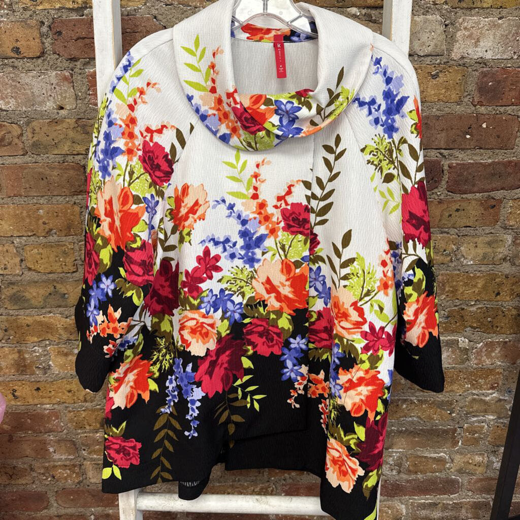 Jacket Floral Print