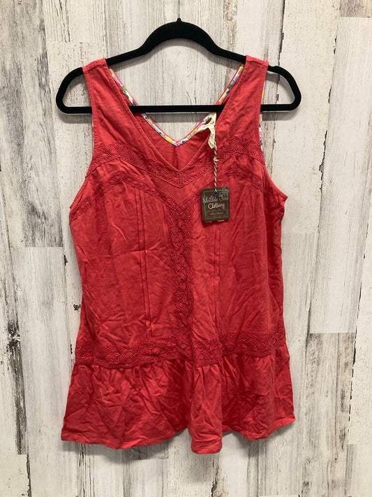 NWT Tank Crochet Slub Knit